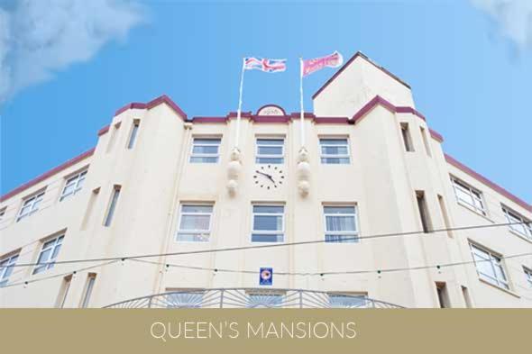 Queens Mansions: Ocean View Apartment Blackpool Luaran gambar